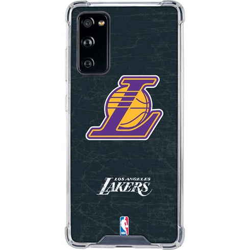 NBA Los Angeles Lakers Secondary Logo Galaxy S20 FE Clear Case